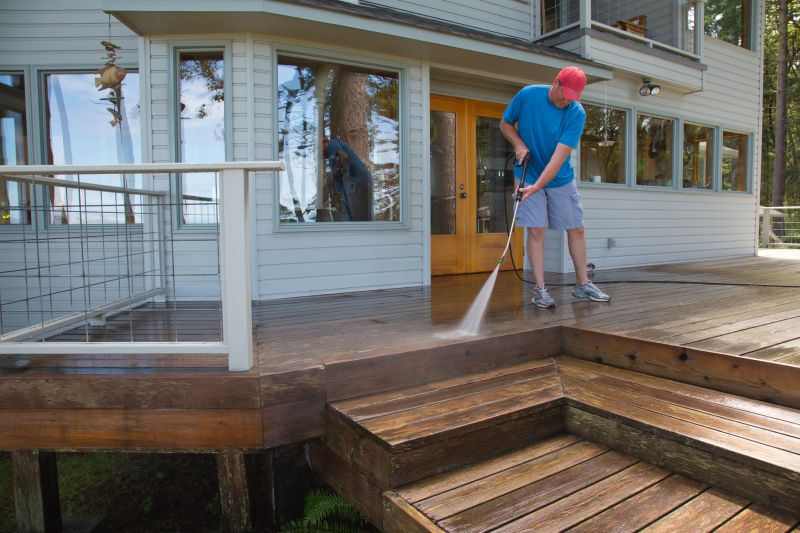 Deck Cleaning And Staining