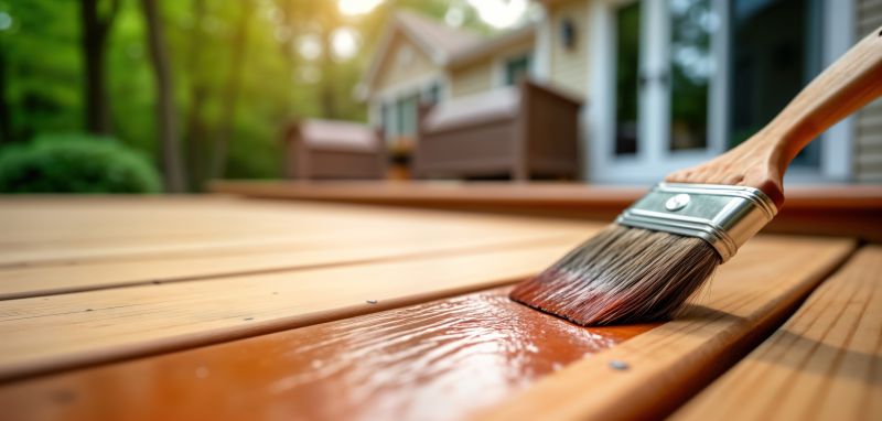 Deck Cleaning And Staining