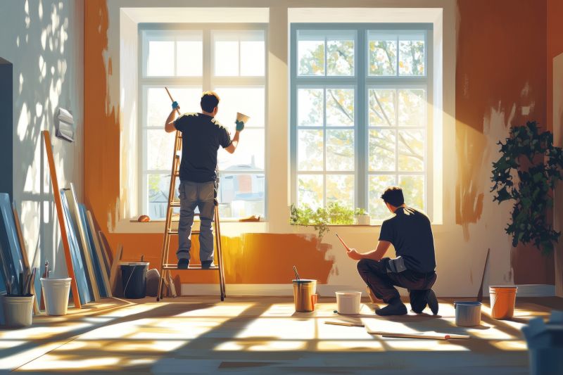 Stucco Ceiling Painting in Waco, TX