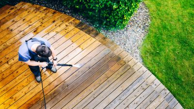 Deck Power Washing
