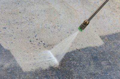 Concrete Deck Cleaning